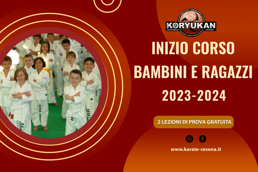 Karate Cesena: inizio corso bambini e ragazzi