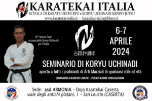 Seminario di Koryu Uchinadi a Caserta